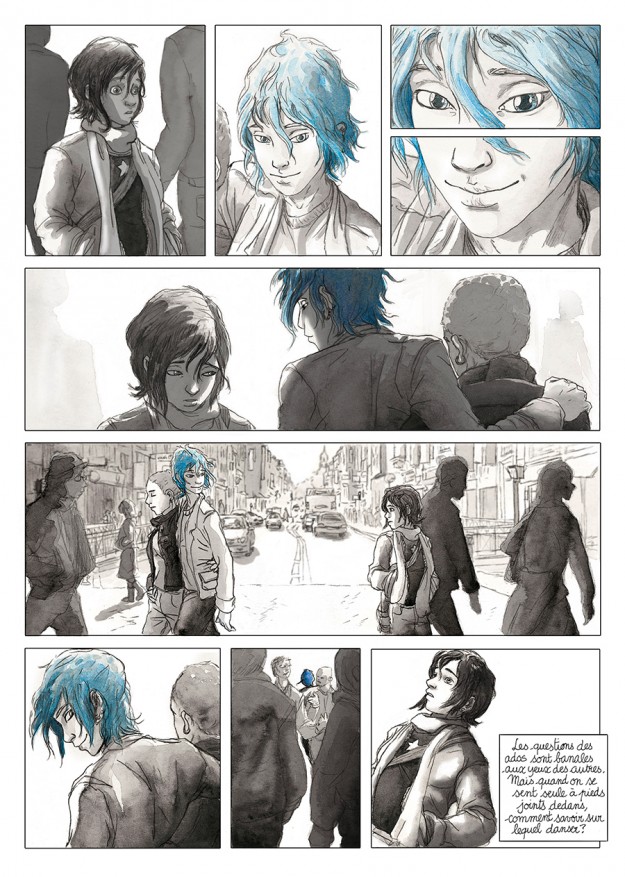 bleu-couleur-chaude-planche