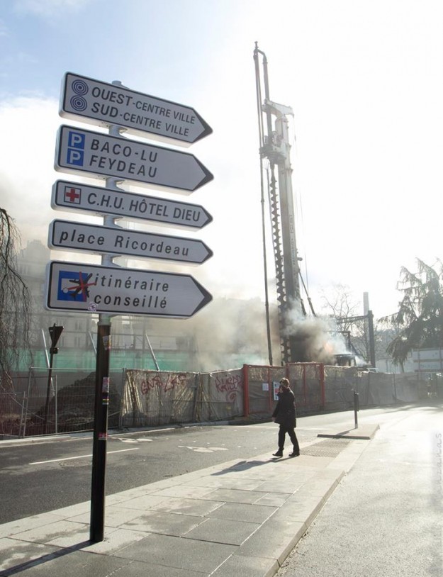 Signalisation - Manifestation Nantes NDDL 22 février 2014 - Crédits Rafael Manzanas - La Déviation