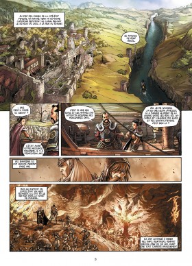 Elfes Tome 7 - éditions Soleil - planche 1 - La Déviation